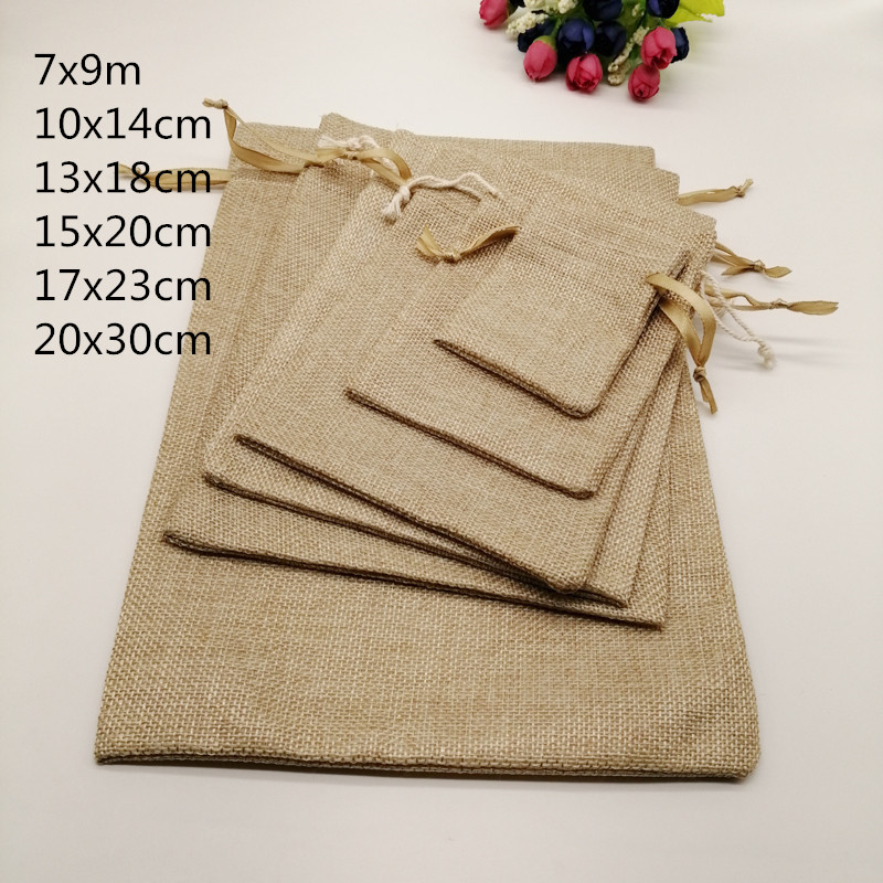 Jute Bag Packaging - Bolsas de tela de yute para