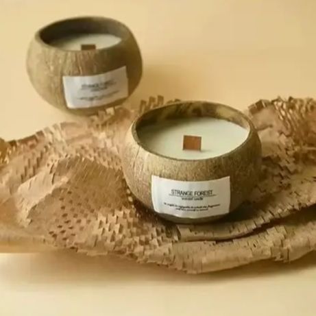 Vela perfumada de cáscara de c - Candle Making Oils reseña y precio
