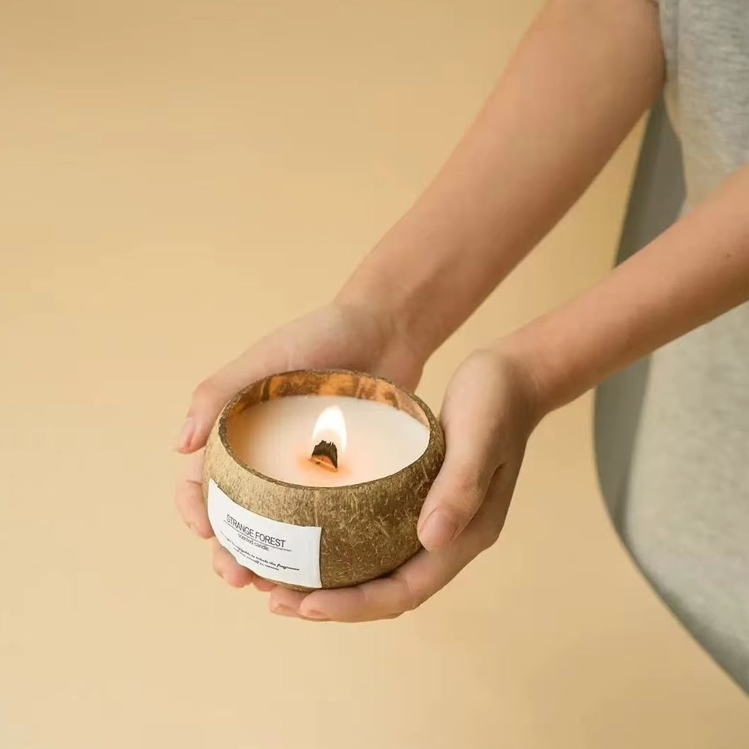 Vela perfumada de cáscara de c - Candle Making Oils reseña y precio