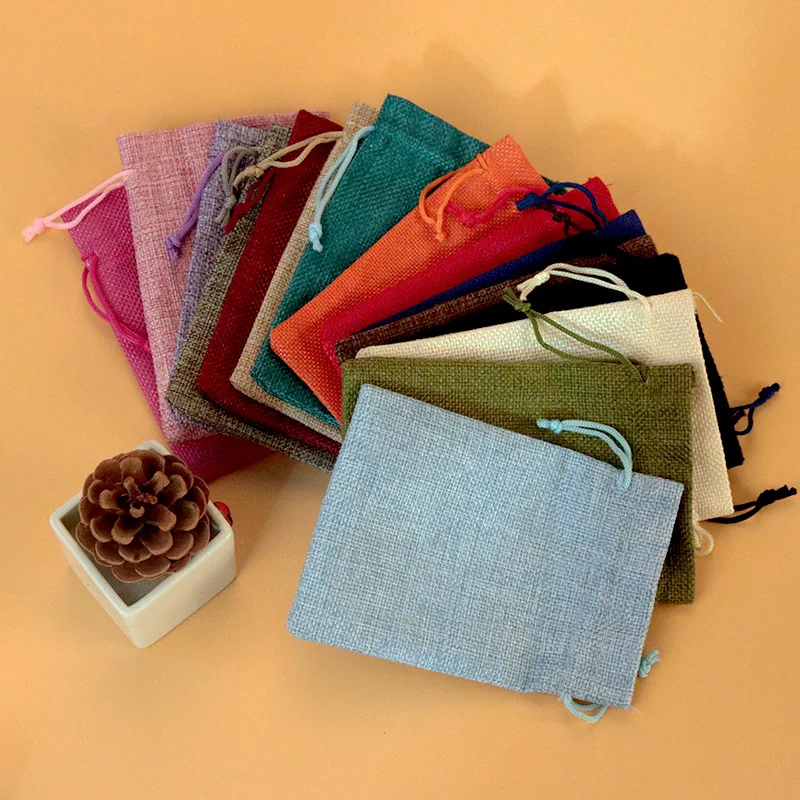 Lote de 50 Bolsas de Regalo de - Jute Bag Packaging reseña y precio