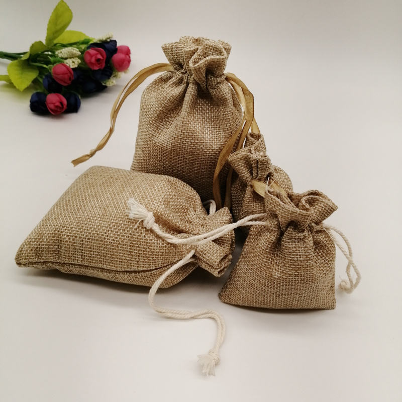 Bolsas de tela de yute para em - Jute Bag Packaging reseña y precio