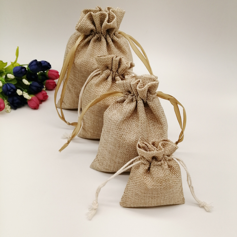 Bolsas de tela de yute para em - Jute Bag Packaging reseña y precio