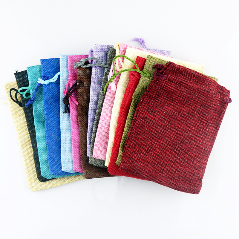 50 piezas/lote 7x9 9x12 10x14  - Jute Bag Packaging reseña y precio