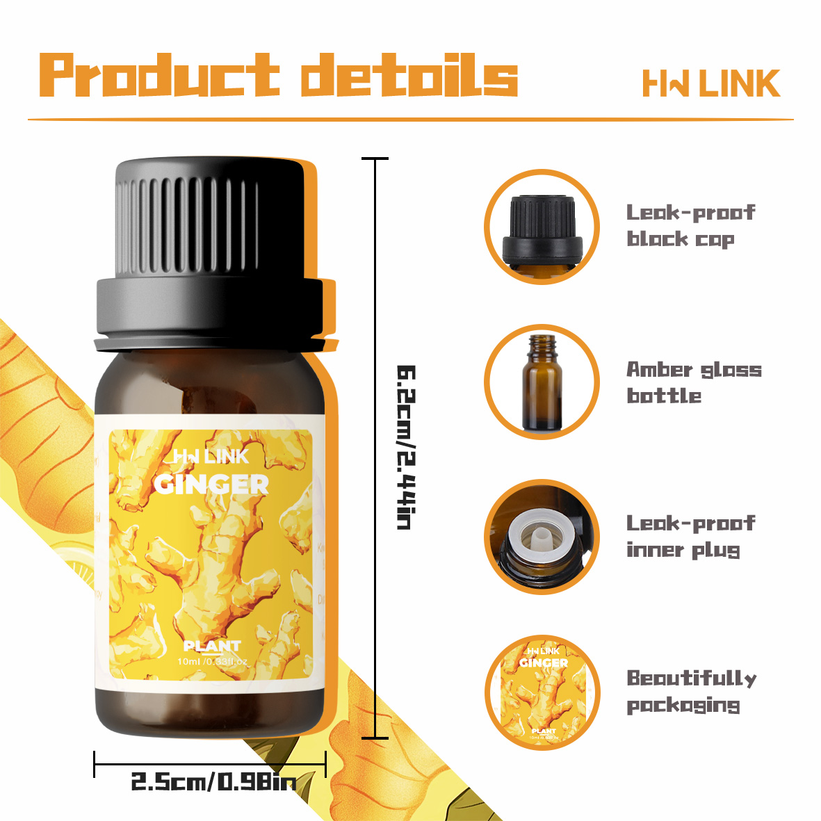 Aceite de Jengibre Puro y Natu - Candle Making Oils reseña y precio